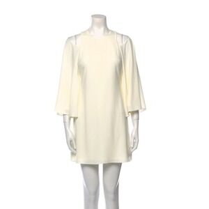 Halston Shift Dress Cream SZ XS US 0